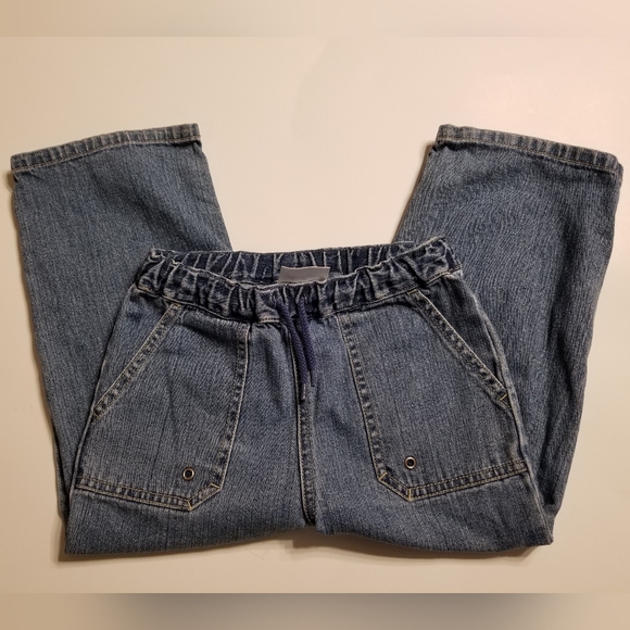 2009 vguc Hanna Andersson jeans size 100 4t gender neutral boy girl - Picture 8 of 11